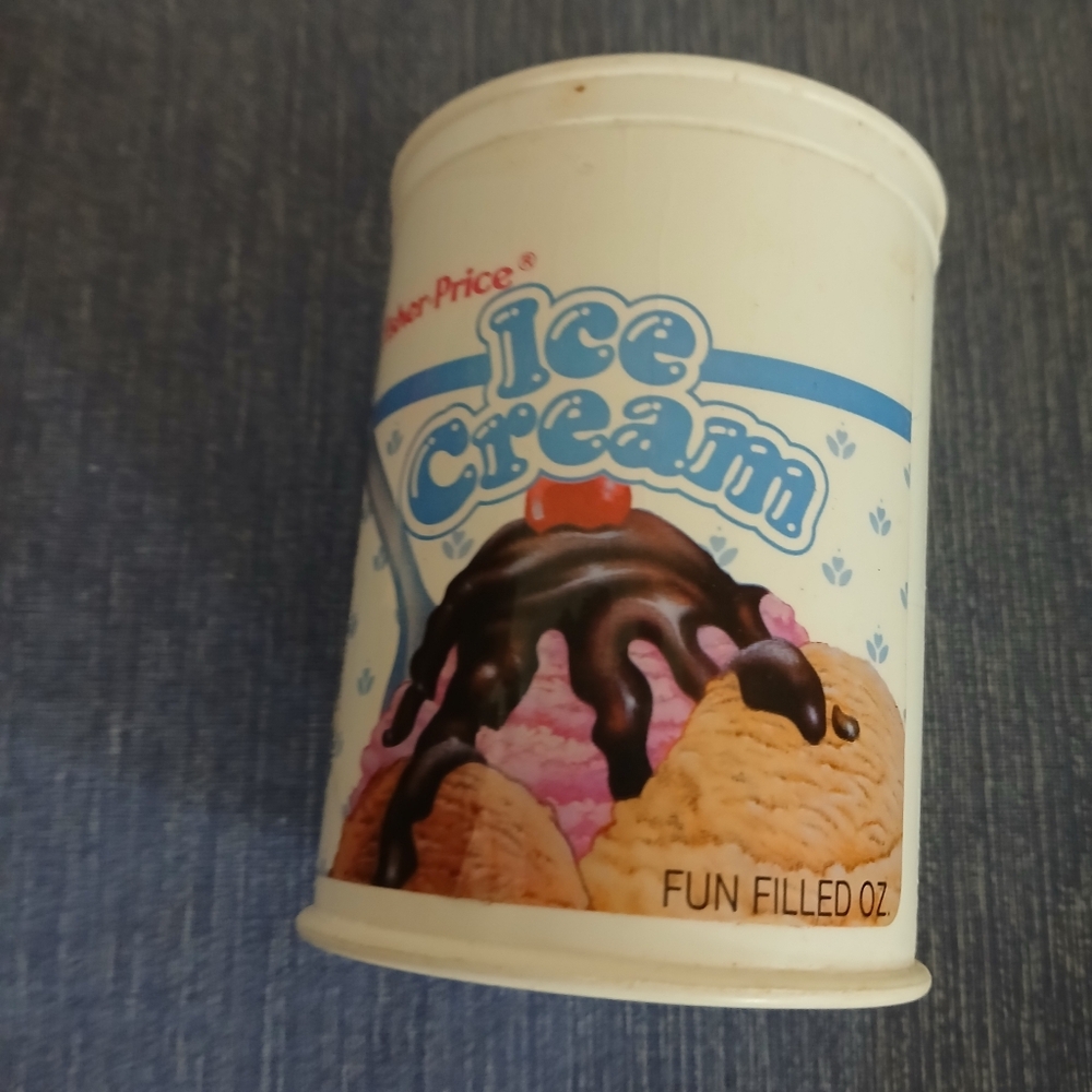 Fisher-Price Ice Cream Play Set with Pink and Brown